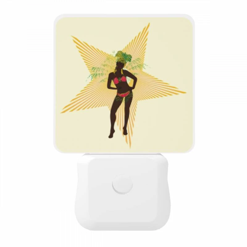 Night Light, A woman in a bikini is standing in front of a star. Night Light, A Woman In A Bikini Is Standing In Front Of A Star. -Acrylic Night Light Shop 684a1022d788aa2c5fd2ca1a3e1e02d7350c0ca6