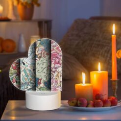 Love Acrylic Night Light, Four Different Colored Paintings Of A Person. -Acrylic Night Light Shop 6872038496e90fd1da9fe83c279372b19a0eb8b6