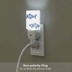 Night Light, Two Fish Are Shown Side By Side -Acrylic Night Light Shop 689ee426fcfc7df818b30a476ef10429b7942387