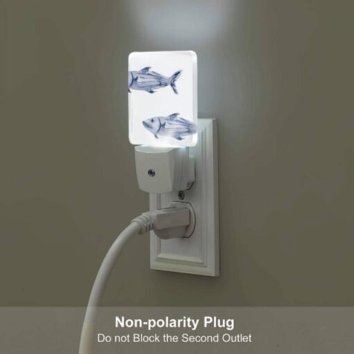 Night Light, Two Fish Are Shown Side By Side -Acrylic Night Light Shop 689ee426fcfc7df818b30a476ef10429b7942387