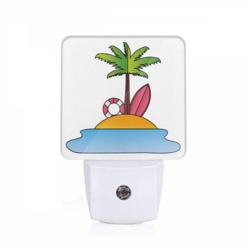 Night Light, A cartoon image of a tropical island with a palm tree Night Light, A Cartoon Image Of A Tropical Island With A Palm Tree -Acrylic Night Light Shop 68e2ed50ef9183848d22229b28b173d3b52341ca