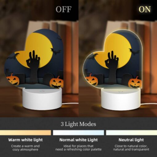 Love Acrylic Night Light, A Hand Is Reaching Out Towards A Full Moon -Acrylic Night Light Shop 691fafa6fe37ee798e7f550e4d37286b8b9ef624