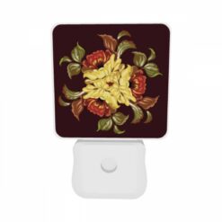 Night Light Set Of 2, A Colorful Flower Design With Yellow -Acrylic Night Light Shop 6a8ba5fedecb3a71b6a8f48cab624862f211eaf4
