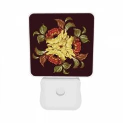 Night Light Set Of 2, A Colorful Flower Design With Yellow 7 Night Light Set Of 2, A Colorful Flower Design With Yellow -Acrylic Night Light Shop 6a8ba5fedecb3a71b6a8f48cab624862f211eaf4