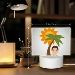 Rectangular Acrylic Night Light, A Man Is Smiling Under A Palm Tree. 5 Rectangular Acrylic Night Light, A Man Is Smiling Under A Palm Tree. -Acrylic Night Light Shop 6a918e7c72d4faf831a5833bd6ce9754892975ac