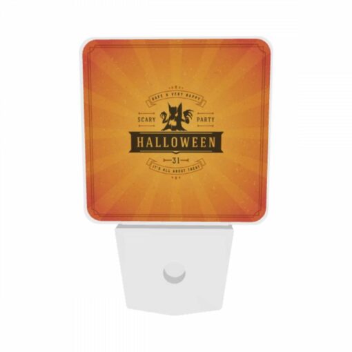 Night Light Set Of 2, A Poster Advertising A Halloween Party. -Acrylic Night Light Shop 6ad37b7b62b28576eefc080c7c5619dea21504b8
