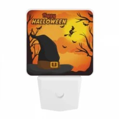 Night Light, A Witch's Hat With A Broomstick Flying Through The Air. -Acrylic Night Light Shop 6bc0f2f0b4b3d846b6a543d66a7c21c094842341