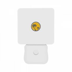 Night Light Set Of 2, A Yellow And Gray Logo Of A Palm Tree. -Acrylic Night Light Shop 6cd3daee97e2703630d34a741b729ef4f7e99357