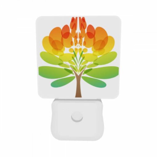 Night Light Set Of 2, A Tree With A Rainbow Colored Trunk. -Acrylic Night Light Shop 6d757d526d586ab9287b90b521b5191e19c3308a