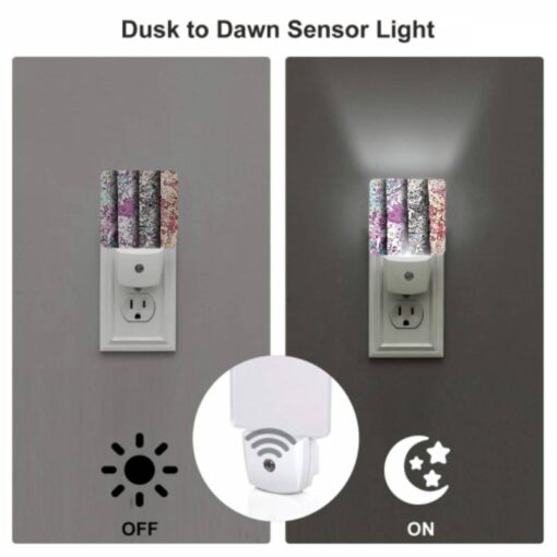 Night Light Set Of 2, Four Different Colored Designs Of Swirls And Patterns. -Acrylic Night Light Shop 6e0322a6702c3516553f259e069d94a024002b8b