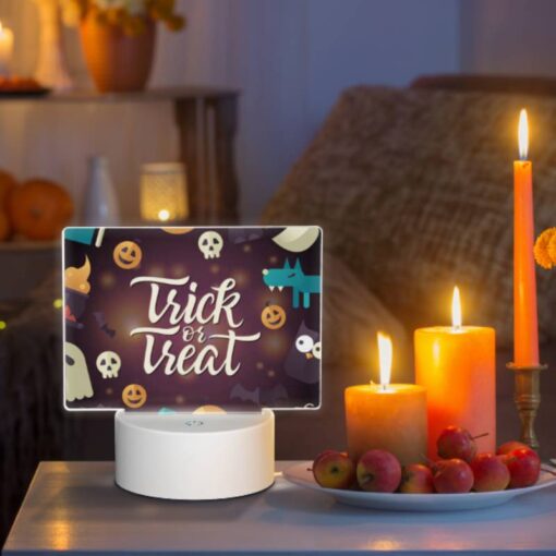 Rectangular Acrylic Night Light, A Collection Of Halloween-themed Images -Acrylic Night Light Shop 6f7aac87cdc2f32004fa3e266c440e9535a9b4fe