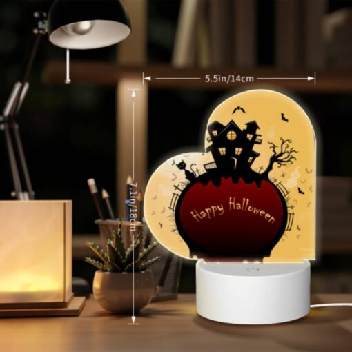 Love Acrylic Night Light, A Halloween Themed Image With A House -Acrylic Night Light Shop 6fba5c38f0afb4d5c7bad499baa04d767dc3ae49