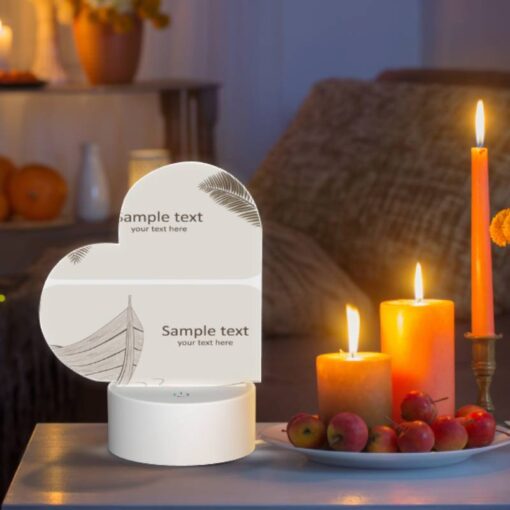 Love Acrylic Night Light, A Boat Is Shown In Two Different Ways -Acrylic Night Light Shop 6fd6e056f5b4b5b1443d9f3cecba7baee2856da6
