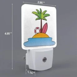 Night Light, A Cartoon Image Of A Tropical Island With A Palm Tree 1 Night Light, A Cartoon Image Of A Tropical Island With A Palm Tree -Acrylic Night Light Shop 6fdfef70b49eec7a4449c7e5757c7bc50a7be832