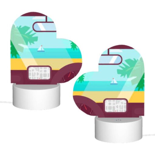 Love Acrylic Night Light, A Car's Dashboard With A Map On The Screen. -Acrylic Night Light Shop 6feedf27789fe9469a3995e2682a44ade75d9db0