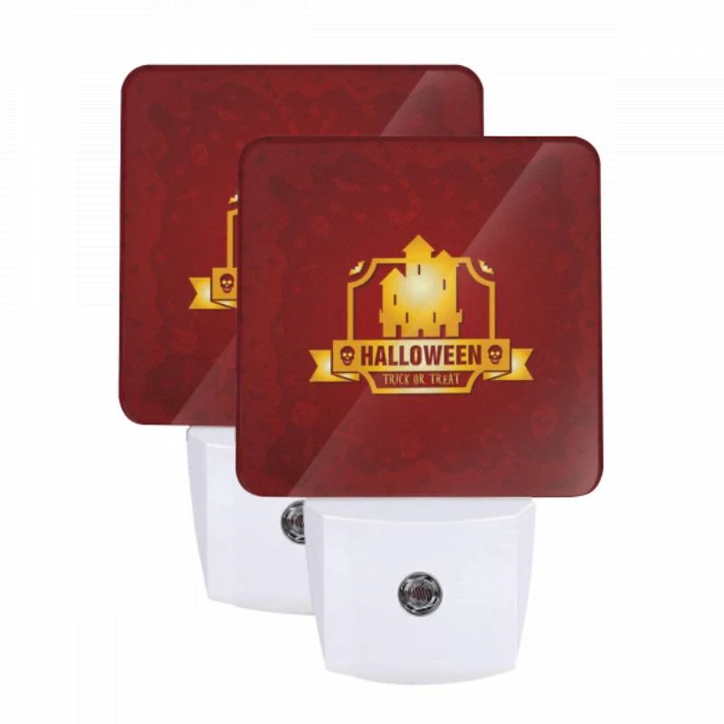 Night Light Set of 2, A Halloween logo with a house and a skeleton. Night Light Set Of 2, A Halloween Logo With A House And A Skeleton. -Acrylic Night Light Shop 70be288314d5aaaf91892bbd609ba2998e50cfd0