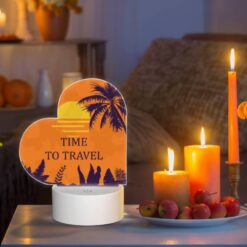 Love Acrylic Night Light, A Sunset With A Palm Tree In The Background. -Acrylic Night Light Shop 716d49cc493c61ab3a144346b4a8d35c647b3c3a