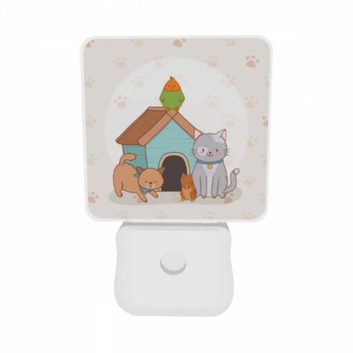 Night Light Set Of 2, A Cat -Acrylic Night Light Shop 718f4fa51b1b278cfaaf9fcf237405c64a1a7956