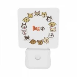 Night Light Set Of 2, A Circle Of Dogs With A Paw Print In The Middle. 7 Night Light Set Of 2, A Circle Of Dogs With A Paw Print In The Middle. -Acrylic Night Light Shop 71df84b5836b268e2133227e58a6632b283727a8
