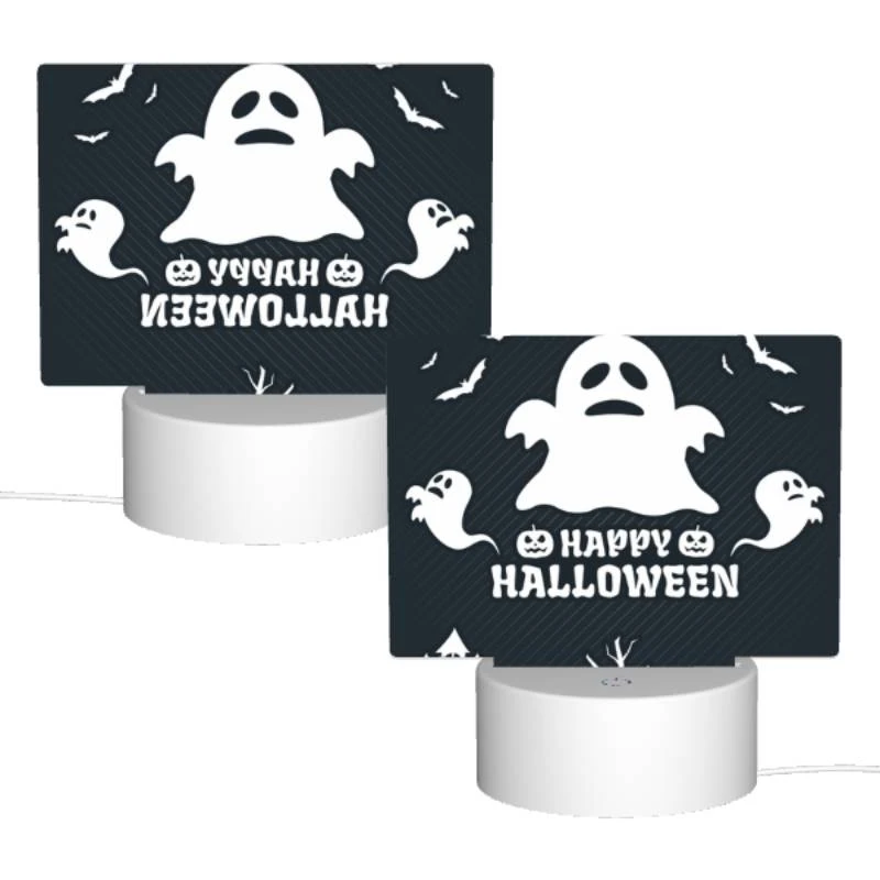 Rectangular Acrylic Night Light, A ghost is shown with the words "Happy Halloween" written below it. Rectangular Acrylic Night Light, A Ghost Is Shown With The Words "Happy Halloween" Written Below It. -Acrylic Night Light Shop 720e28b2aa91cb10efc62e5975dabd7b78498a0d