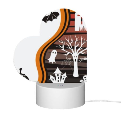 Love Acrylic Night Light, A Collection Of Halloween Symbols -Acrylic Night Light Shop 72830c1315e0c15dbf848abece22477dd459c4dc