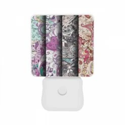 Night Light Set Of 2, Four Different Colored Designs Of Swirls And Patterns. 8 Night Light Set Of 2, Four Different Colored Designs Of Swirls And Patterns. -Acrylic Night Light Shop 7286f4c81e64aaaf15627a0ec51fe410e49de851