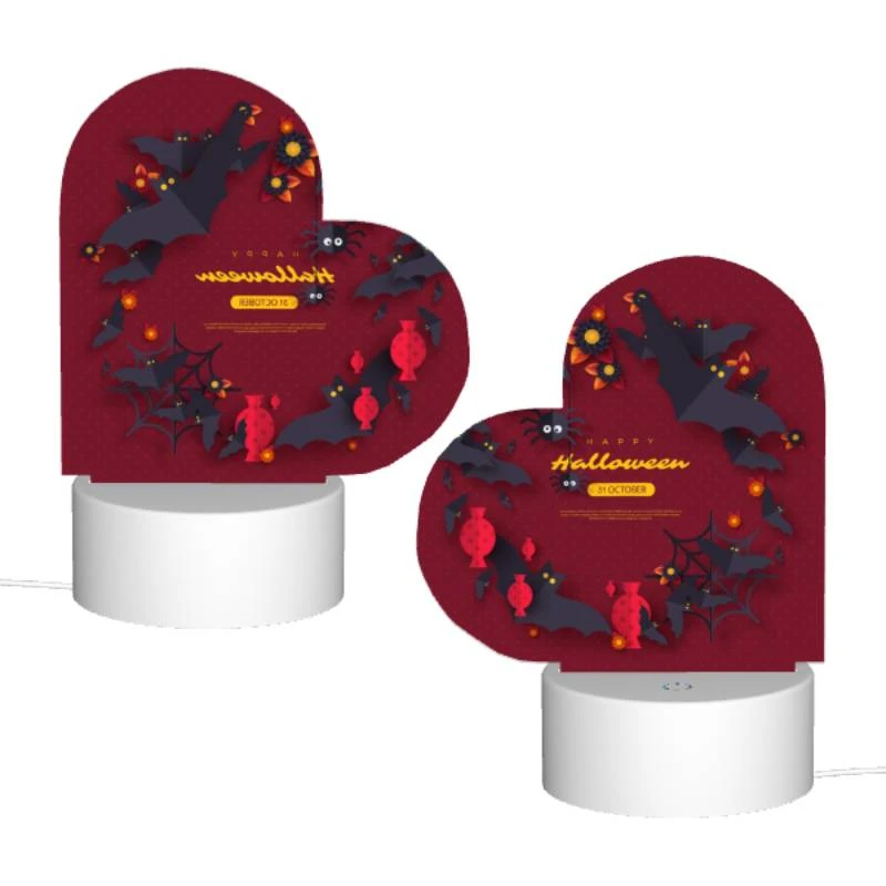 Love Acrylic Night Light, A colorful poster with bats and pumpkins on it. Love Acrylic Night Light, A Colorful Poster With Bats And Pumpkins On It. -Acrylic Night Light Shop 7296b681e4f4d7835dee527e9aaf33d8bbed9c69