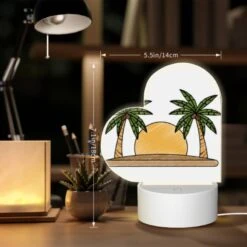 Love Acrylic Night Light, A Drawing Of A Sun With Two Palm Trees On Either Side. 5 Love Acrylic Night Light, A Drawing Of A Sun With Two Palm Trees On Either Side. -Acrylic Night Light Shop 729cc018481e4703ba025fefea12064c76b3cfd3