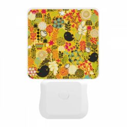 Night Light, A Colorful Pattern Of Birds And Flowers. -Acrylic Night Light Shop 72cf85417a1b96c9420021a03f15f504b0abdfa5