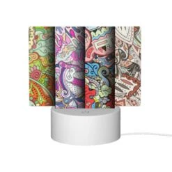 Rectangular Acrylic Night Light, Three Colorful And Artistic Designs Are Displayed Side By Side. -Acrylic Night Light Shop 733732f08ae006819d7f8ac84e5f74e01fce957d