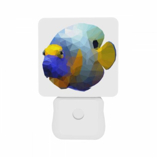 Night Light Set Of 2, A Blue And Yellow Fish With A Black Nose. -Acrylic Night Light Shop 73d427e13a377fe8c6e2a30849c1267037cf0c52