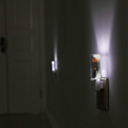 Night Light, A Black And White Image Of A Bomb With A Witch's Hat On It. -Acrylic Night Light Shop 77066c2836b6f3a32df6a570b350c0b894317327