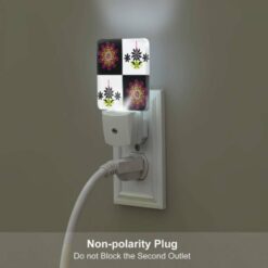 Night Light, A Black And White Image Of A Flower With A Pink Center. -Acrylic Night Light Shop 77182b94e1ced9e98a2415d0a1d656f3eb8d0d8d