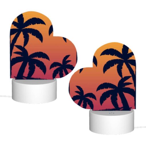 Love Acrylic Night Light, A Sunset With A Palm Tree In The Foreground. -Acrylic Night Light Shop 772d85a4794076fb00c8a8e7ba4436bc0196dea8