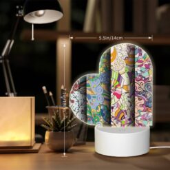 Love Acrylic Night Light, Four Different Colored Paintings Of Flowers. -Acrylic Night Light Shop 774edc8179f13ea58d9eab5c1519965e9b3abf56