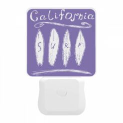 Night Light, A Purple Drawing Of A Surfboard With The Word Surf On It. -Acrylic Night Light Shop 77e5de9739feb1e3b63e350e7a102918483e0de9