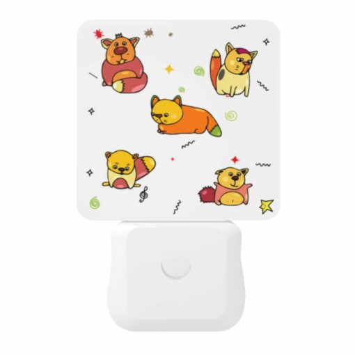 Night Light, A Collection Of Cartoon Animals -Acrylic Night Light Shop 7994cd24076085b634b87205db15c7faa481397b
