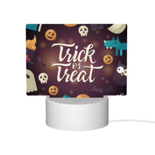 Rectangular Acrylic Night Light, A Collection Of Halloween-themed Images -Acrylic Night Light Shop 79ad6622056b31385838ae2cf487139bd4ed9c54