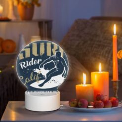 Round Acrylic Night Light, A Surfer Riding A Wave In San Diego. -Acrylic Night Light Shop 79b8739d69ea25977e6280af9916083ffe517cdd