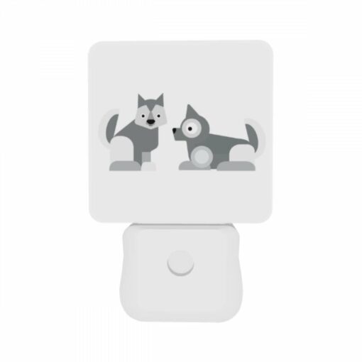 Night Light Set Of 2, Two Dogs Standing Next To Each Other. -Acrylic Night Light Shop 7a67170c1d0691e87e3759b97789f9278b188cd4