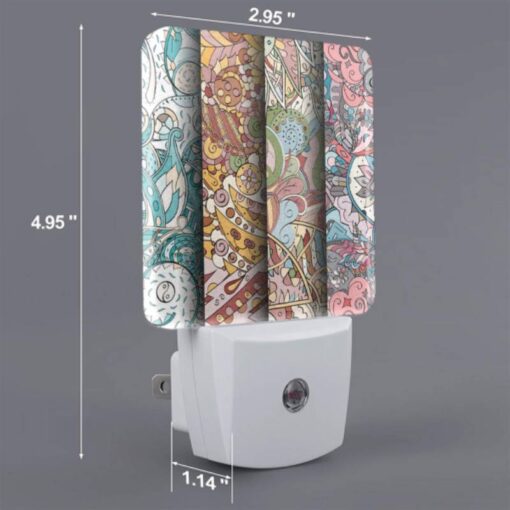 Night Light, Four Different Colored Paintings Of Flowers. -Acrylic Night Light Shop 7a7b6df2ef663f3b1ea8febe3dcdae42f6a9f060