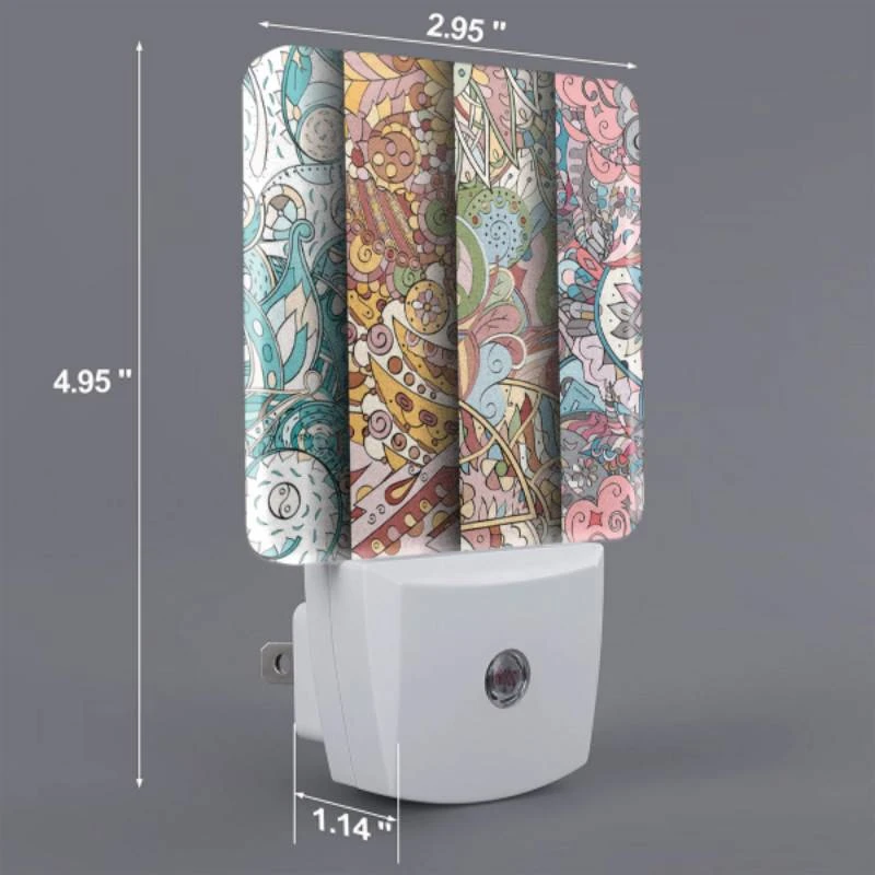 Night Light, Four different colored paintings of flowers. Night Light, Four Different Colored Paintings Of Flowers. -Acrylic Night Light Shop 7a7b6df2ef663f3b1ea8febe3dcdae42f6a9f060