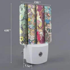 Night Light Set Of 2, Four Different Colored Designs Of A Flower. -Acrylic Night Light Shop 7ac3c06c4ab00b1938d32623efeaddbb3e5badef