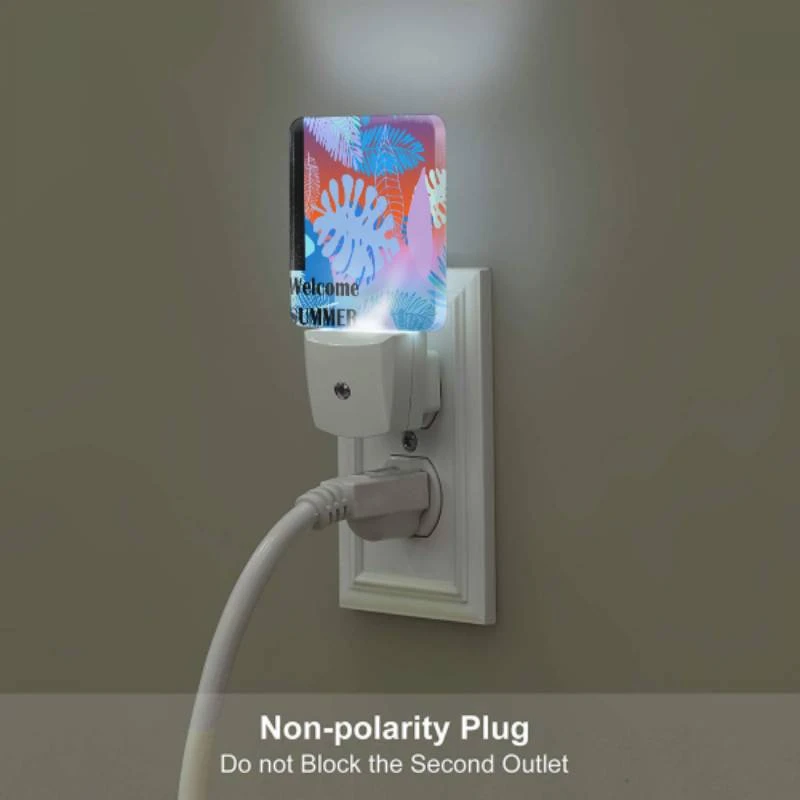 Night Light, A colorful image of a tropical forest with the words "welcome summer" written in the bottom right corner. Night Light, A Colorful Image Of A Tropical Forest With The Words "welcome Summer" Written In The Bottom Right Corner. -Acrylic Night Light Shop 7b4b070973d47c3c3f8195177df98104e4edc332