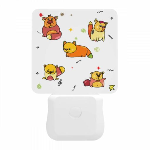 Night Light, A Collection Of Cartoon Animals -Acrylic Night Light Shop 7b5155cf40bb7921677d30123d1d3b8bbca04915