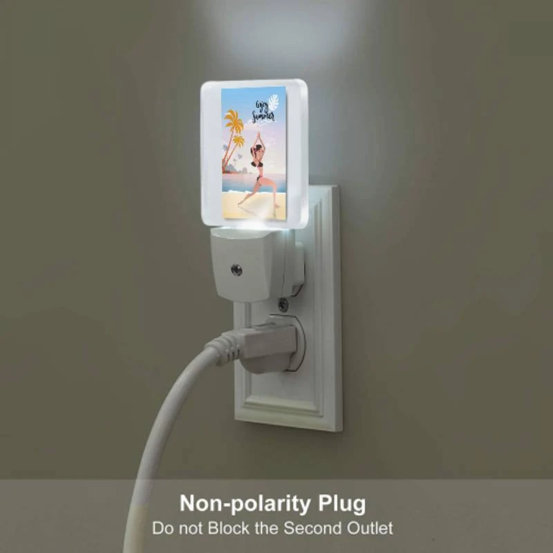 Night Light Set of 2, A woman is doing a yoga pose on a beach. Night Light Set Of 2, A Woman Is Doing A Yoga Pose On A Beach. -Acrylic Night Light Shop 7b6dbf431abd603fab6e76bc78281f72f8f9ed18