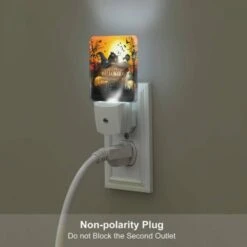 Night Light Set Of 2, A Halloween Poster With A Witch's Hat And A House In The Background. 4 Night Light Set Of 2, A Halloween Poster With A Witch's Hat And A House In The Background. -Acrylic Night Light Shop 7b7b04a36c34a2e7837c60a350f6d62069a4ffd5