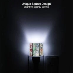 Night Light Set Of 2, Four Different Colored Designs Of A Clock. -Acrylic Night Light Shop 7c2c3964f48435c65b6e2da5ec393c79bbf70607