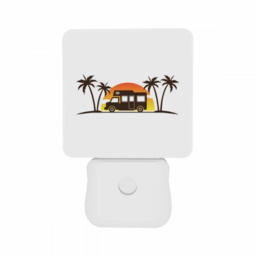 Night Light Set Of 2, A Food Truck Is Parked In Front Of A Sunset. -Acrylic Night Light Shop 7dacdf6f2c49473ccd4b10e88a47c23dd3052936