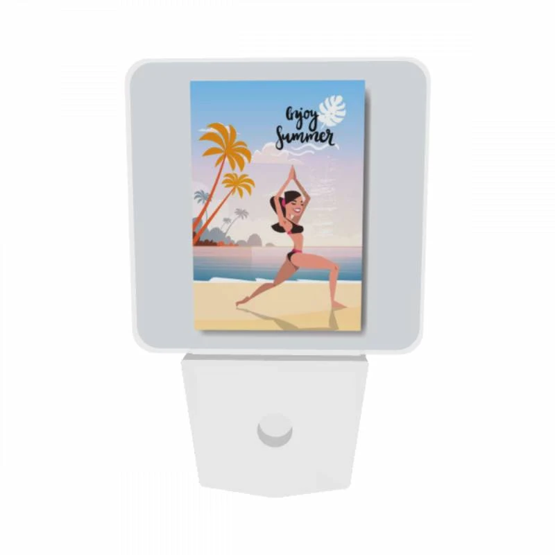 Night Light Set of 2, A woman is doing a yoga pose on a beach. Night Light Set Of 2, A Woman Is Doing A Yoga Pose On A Beach. -Acrylic Night Light Shop 7e025de54ff70038f1c20e6dce8af869a54022c2